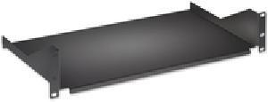Intellinet 19" Cantilever Shelf - 2U - Fixed - Depth 400mm - Max 25kg - Black - Three Year Warranty - Rack shelf - Black - 25 kg - 2U - 48.3 cm (19") - 482 mm